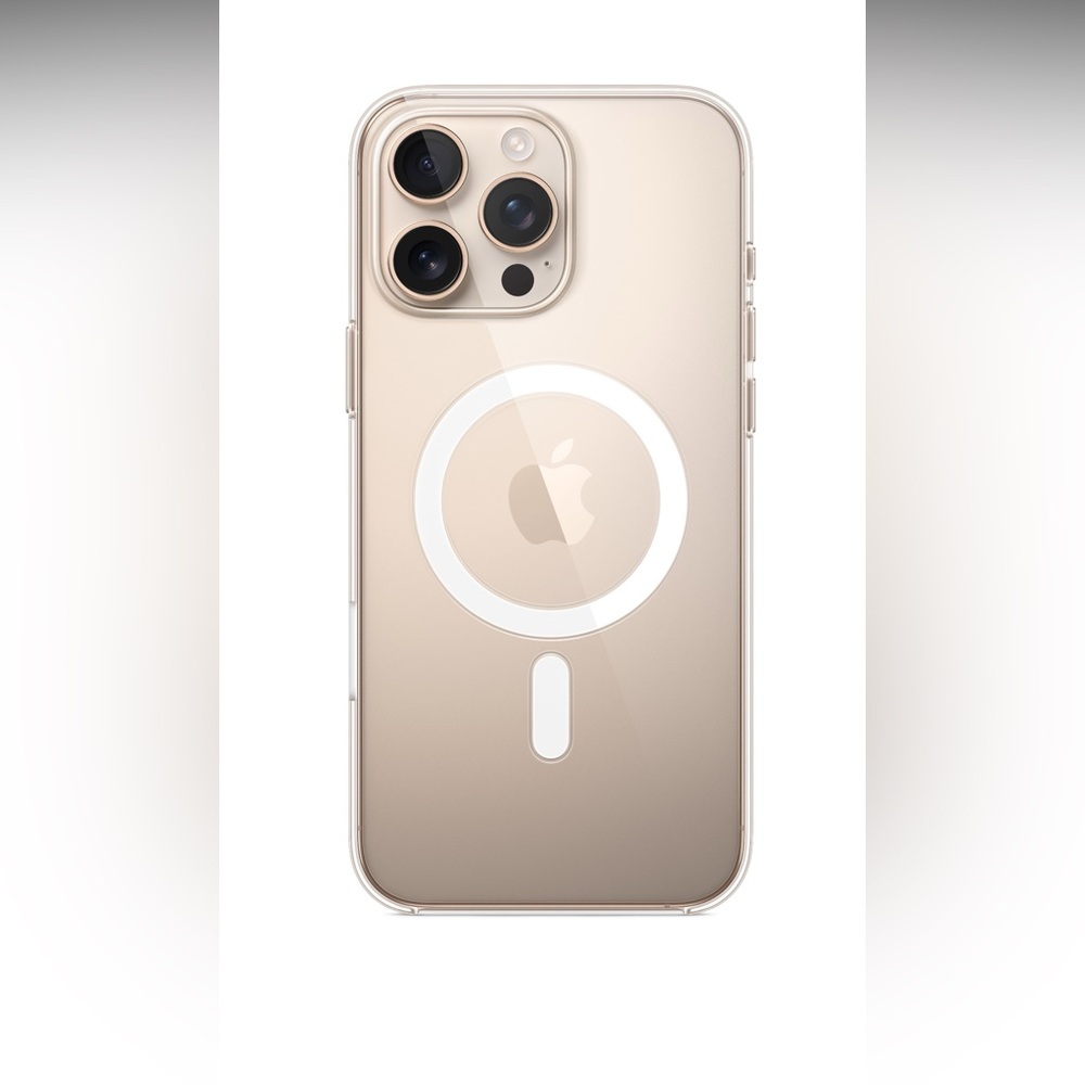 Like New: Apple 16 Pro Max Clear Case with MagSafe